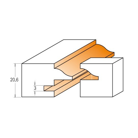 Zestaw do wpustu na szybę 