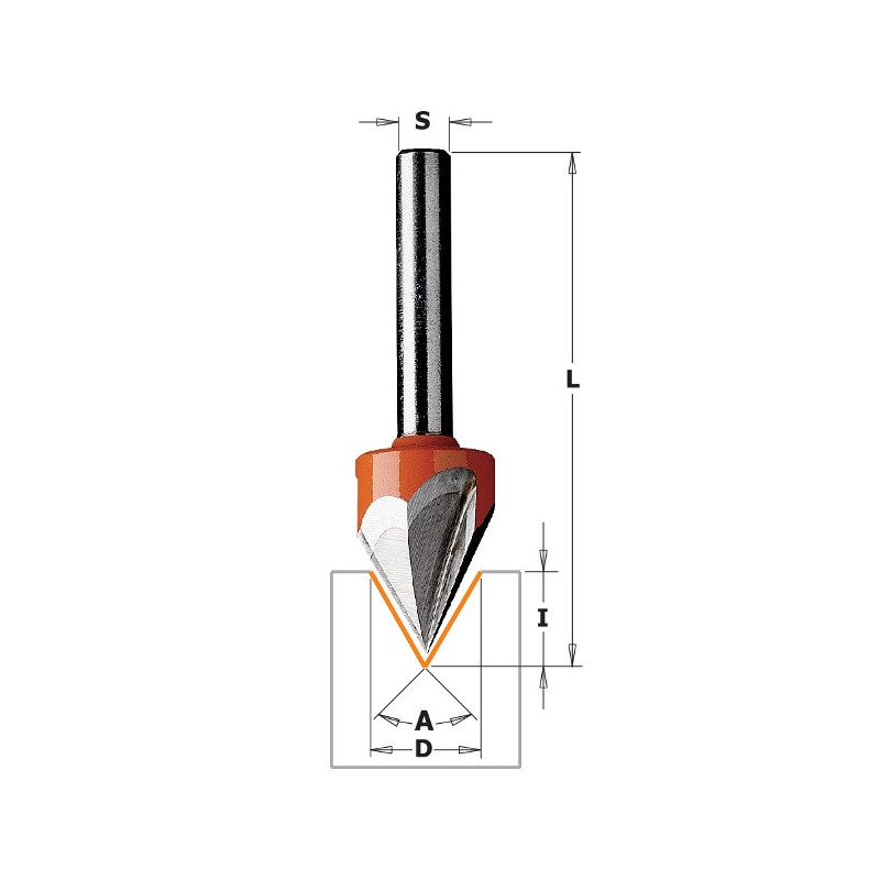 Frez literujący 60 stopni 35 stopni Frez literujący 60 stopni 35 stopni