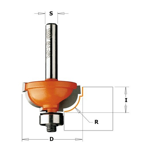 Frez profilowy &bdquo;Cavetto&rdquo;