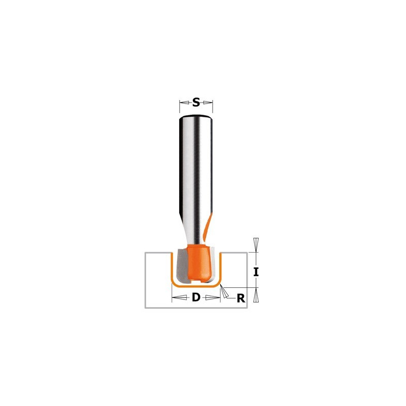 Frez do korytek do twardych materiałów Frez do korytek do twardych materiałów