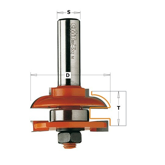 Zestaw frezów do ramiaków poziomych i pionowych Zestaw frezów do ramiaków poziomych i pionowych