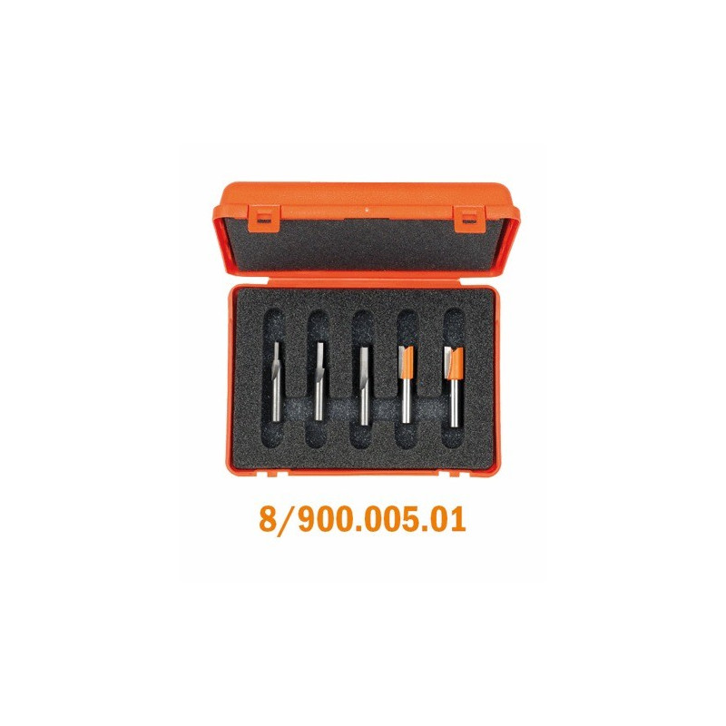 Zestaw 5 frezów prostych i profilowych Zestaw 5 frezów prostych i profilowych