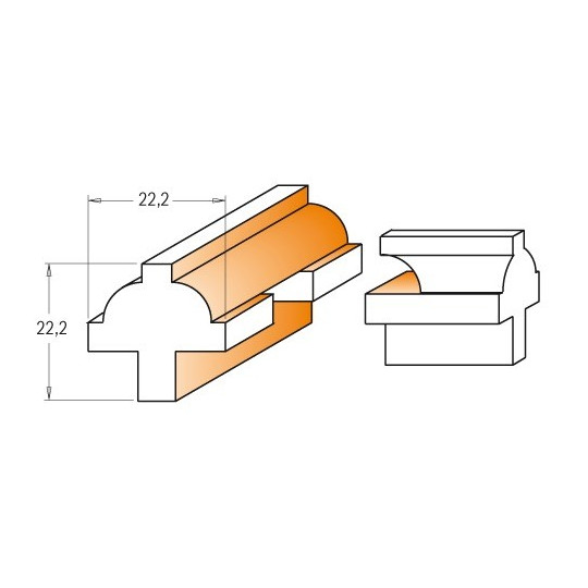 Zestaw do listew dzielących - &bdquo;szpros&oacute;w&rdquo;