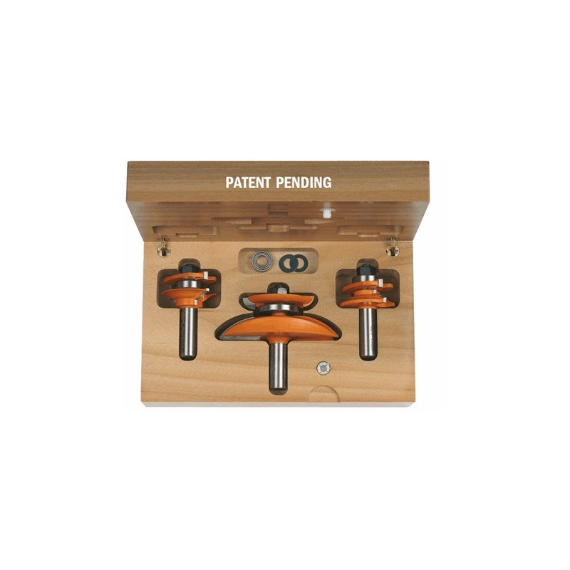 Zestaw frez&oacute;w do drzwi płycin i ramiak&oacute;w