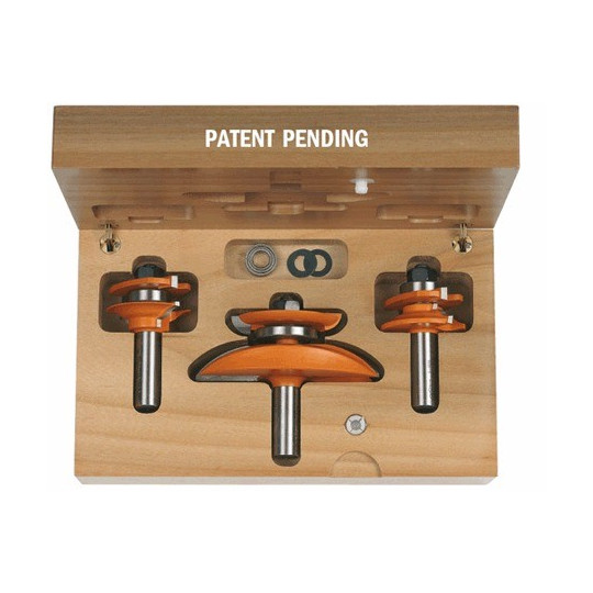 Zestaw frez&oacute;w do drzwi płycin i ramiak&oacute;w