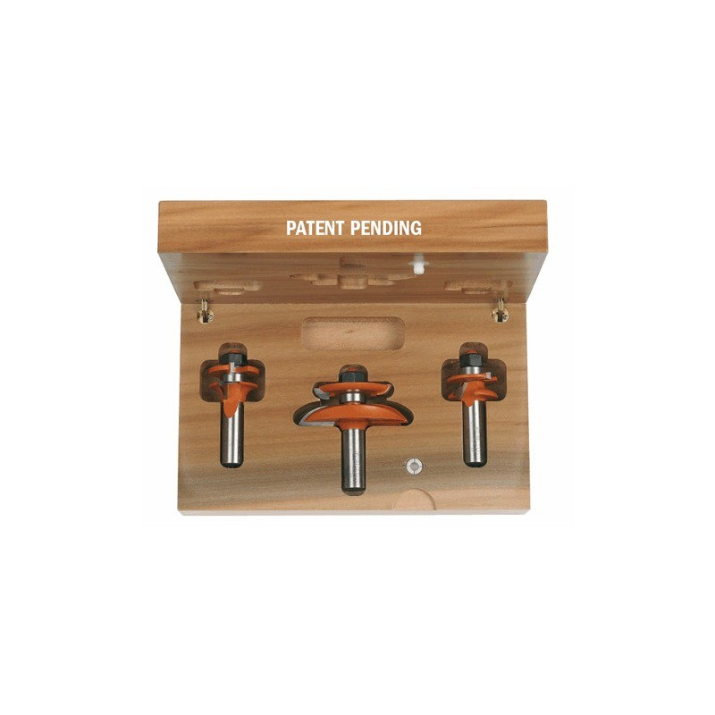 Zestaw frez&oacute;w do drzwi płycin i ramiak&oacute;w