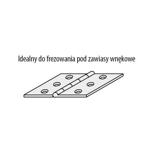 Frez pod zawiasy wnękowe