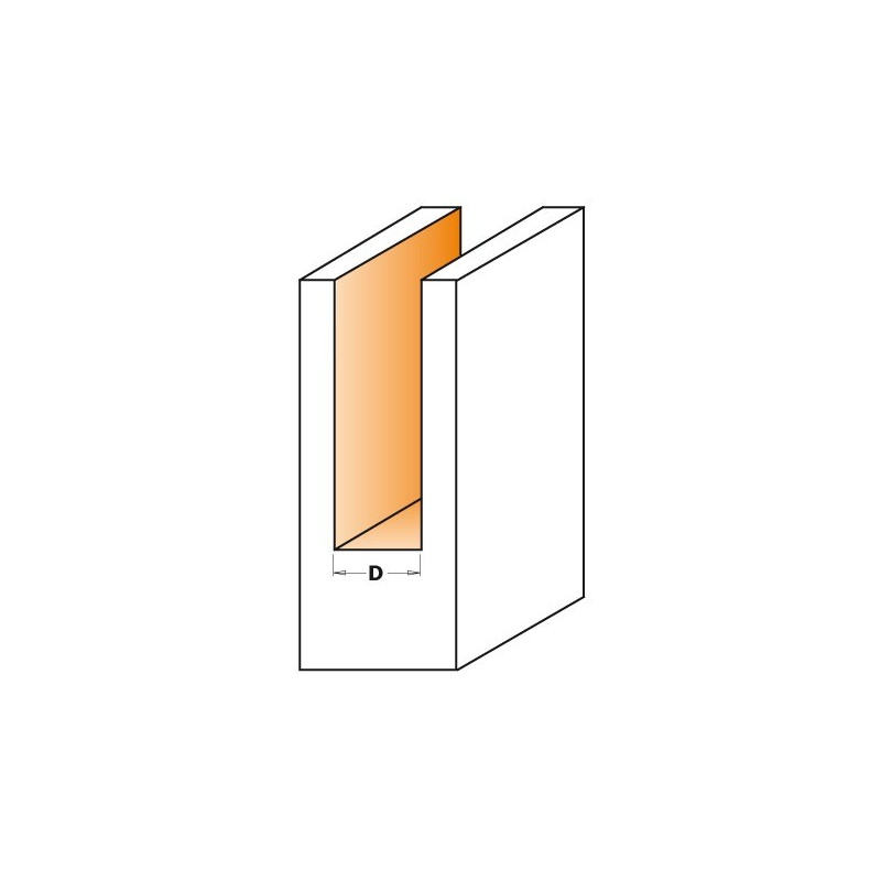 Frez prosty HM seria długa