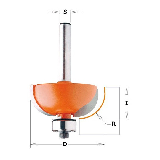 Frez zaokrąglający Frez zaokrąglający