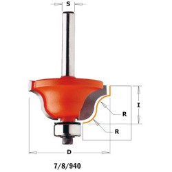 Frez z łożyskiem do profili rzymskich