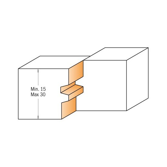 Frez do połączeń odwrotnych 
