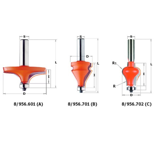 Frez do poręczy i krawędzi stoł&oacute;w