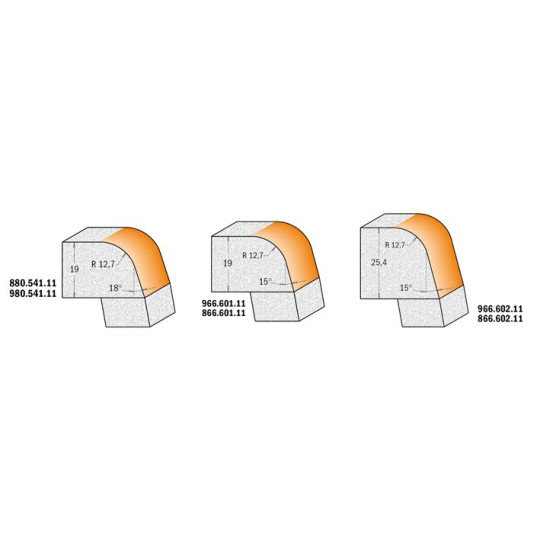 Frezy zaokrąglająco-trymujące do twardych materiał&oacute;w