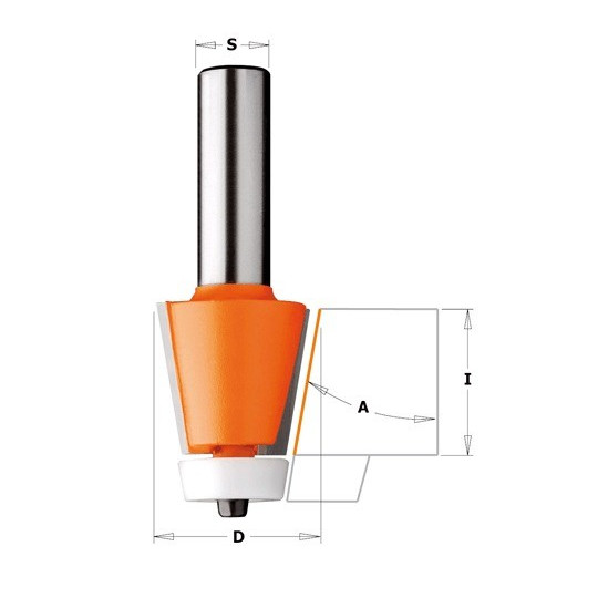 Frez do ukosowania do twardych materiał&oacute;w