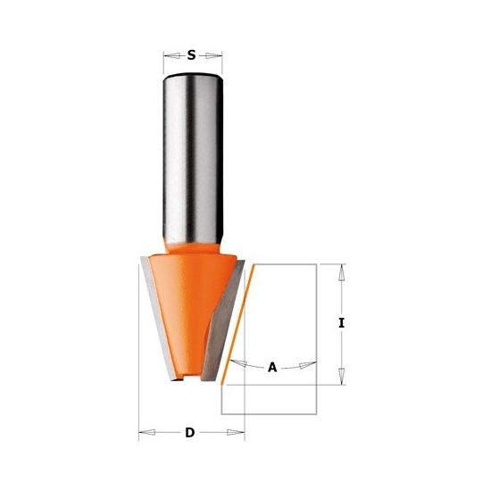 Frez do ukosowania do twardych materiałów Frez do ukosowania do twardych materiałów