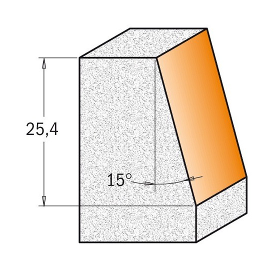 Frez do ukosowania do twardych materiałów Frez do ukosowania do twardych materiałów
