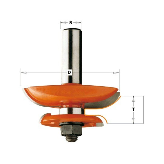 Frez do płycin obustronnych