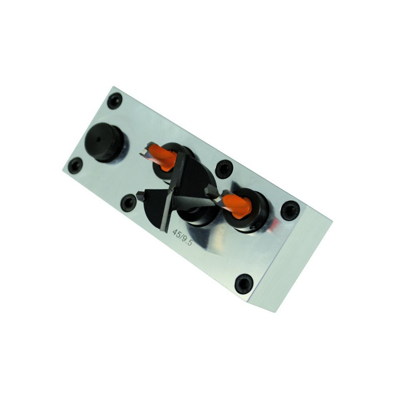 Głowica do wierceń pod zawiasy