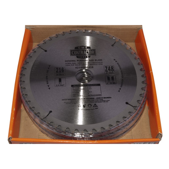 K21648M-X10 Piła tarcza konstruktorska CMT