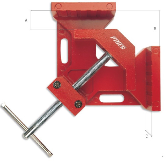 PIHER Zacisk kątowy A-20