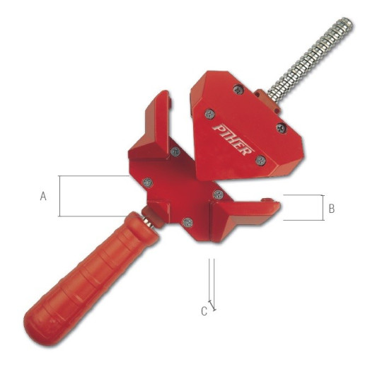 PIHER Zacisk kątowy A-30 PIHER Zacisk kątowy A-30