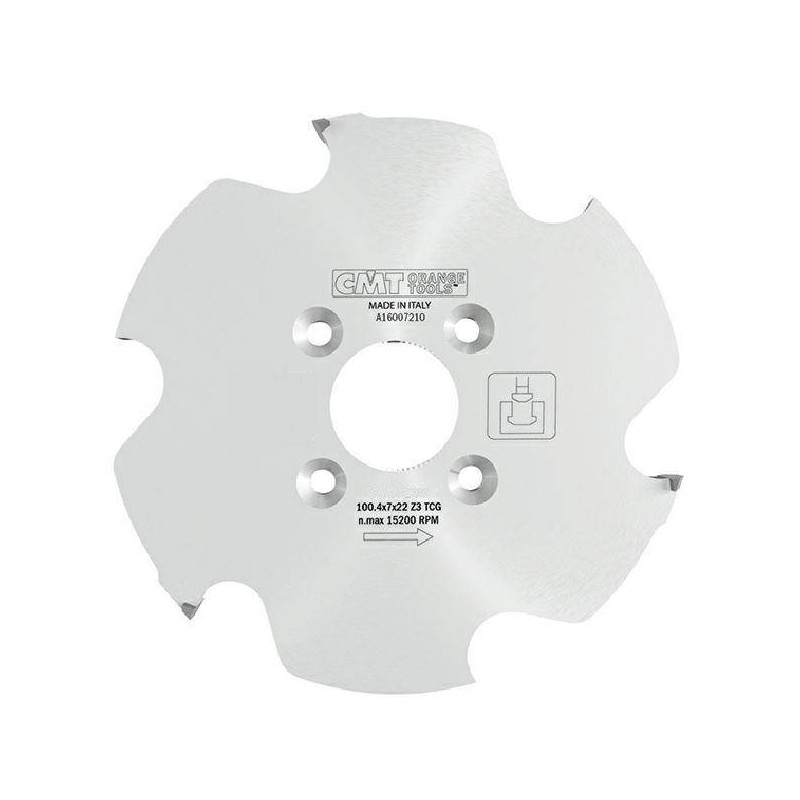 240.001.04 Frez HM D-100,4 F-22 Z6 K-7,0/4,0 Z6 Powłoka PTFE do CNC Lamello P-system CMT