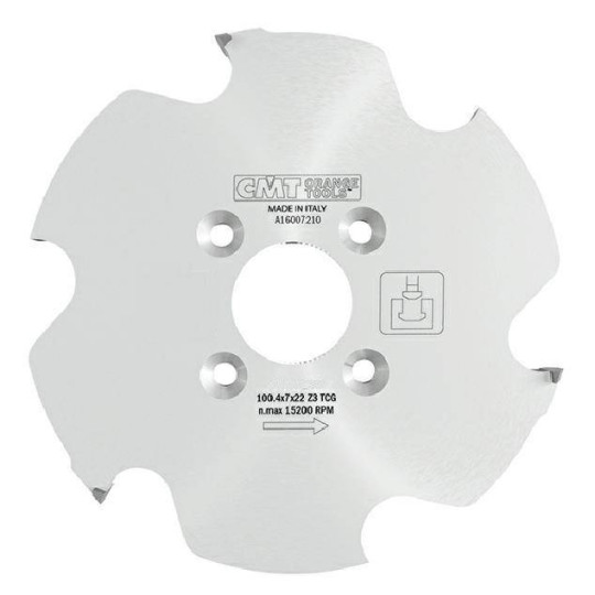 240.001.04 Frez HM D-100,4 F-22 Z6 K-7,0/4,0 Z6 Powłoka PTFE do CNC Lamello P-system CMT