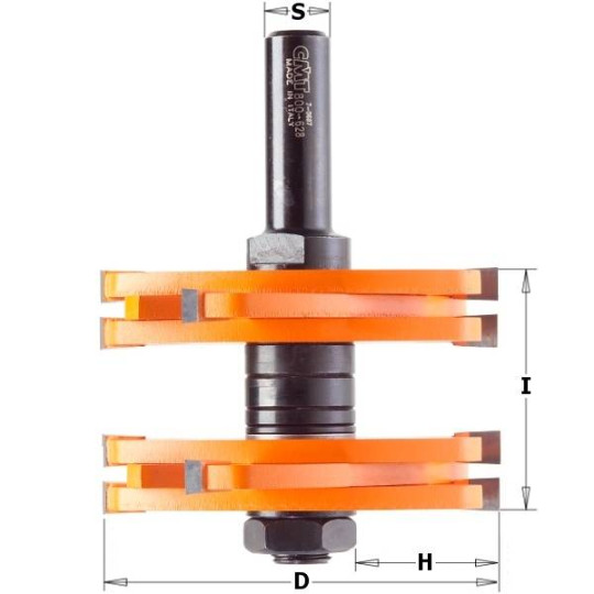 800.628.11 Frez HM D-75l-44 S-12,7 K-9,5-15,8 CMT
