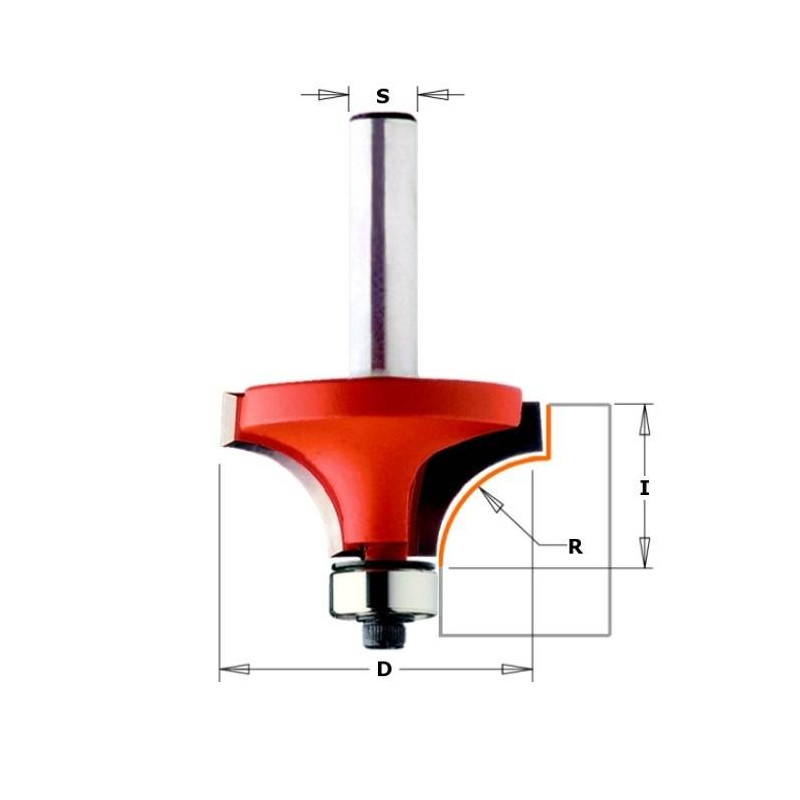 838.147.11 Frez HM D-14,7 R-1 I-10 S-6,35 CMT