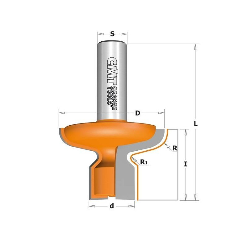 855.604.11 Frez D-44,5 I-30 S-12,7 RH R-7,14 R1-2,38 Z2 CMT