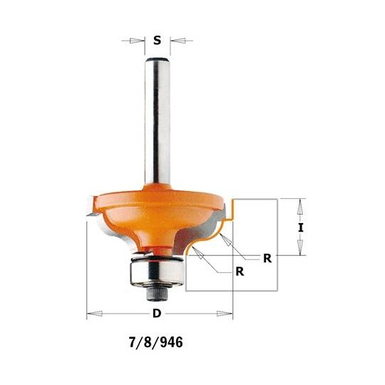 946.825.11 Frez HM R-4,8- 3,6D-34,2 I-13 S-12 CMT