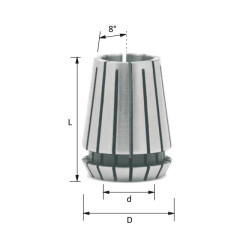 ER20D0635 ER20D06,35 Tuleja...
