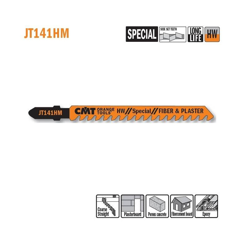 JT141HM-3 Brzeszczot I-75 L-100 3 szt. CMT