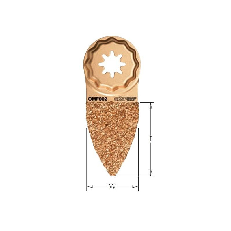 OMF002-X1 Brzeszczot oscylacyjny W-33 I-45 1 szt. STARLOCK PLUS CMT