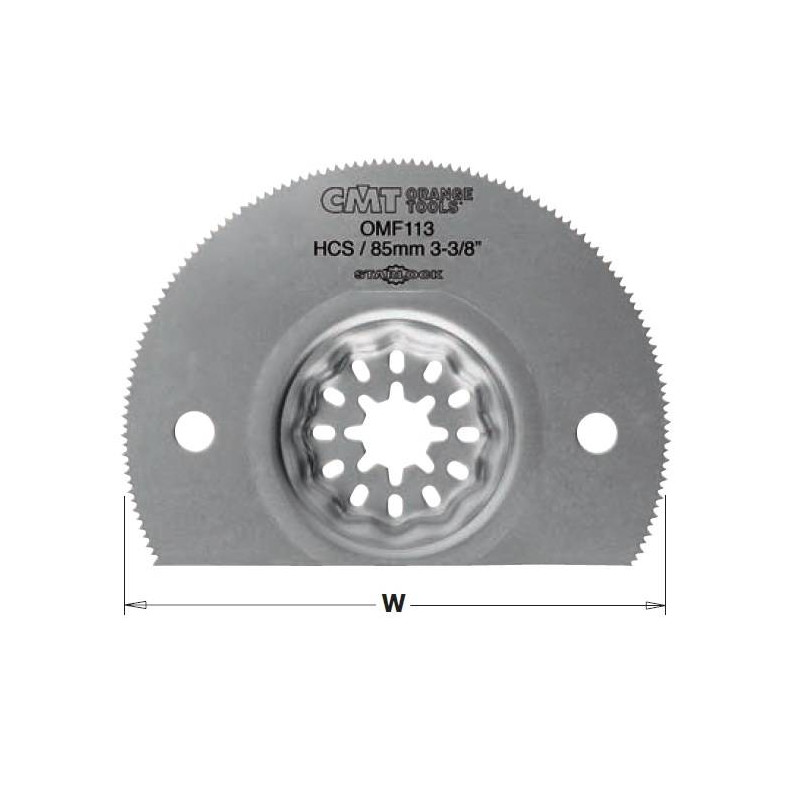OMF113-X5 Brzeszczot oscylacyjny W-85 K- 0,8 TS- 1,5 TPI-17 5 szt. STARLOCK CMT