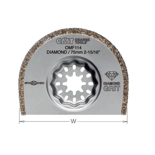 OMF114-X1 Brzeszczot oscylacyjny W-75 K-2,2 1 szt. STARLOCK CMT