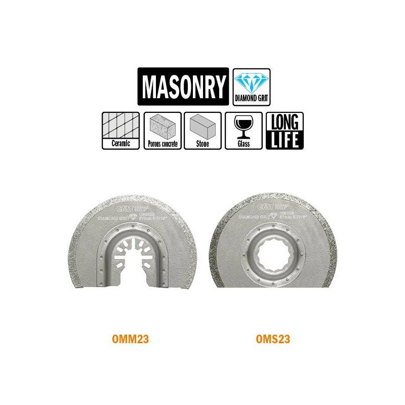 OMM23-X1 OMM23 Brzeszczot oscylacyjny W-87 K-1,6 1 szt. uchywt uniwersalny CMT