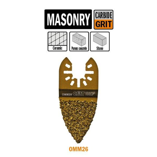 OMM26-X1 OMM26 Brzeszczot oscylacyjny W-35 1 szt. uchwyt uniwersalny CMT