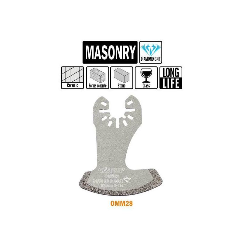 OMM28-X1 OMM28 Brzeszczot oscylacyjny W-57 K-2,0 1 szt. uchwyt uniwersalny CMT