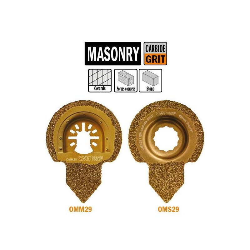 OMM29-X1 OMM29 Brzeszczot oscylacyjny W-65 1 szt. uchwyt uniwersalny CMT