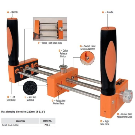 PTC-1 Uchwyt frezarski CMT