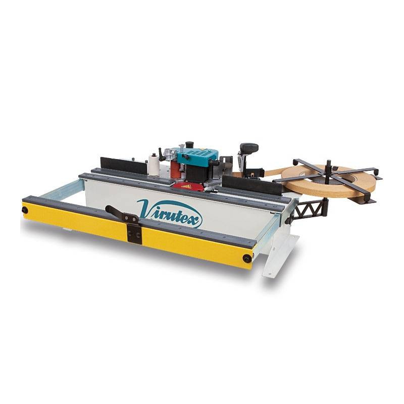 PEB200TRC Okleiniarka przenośna z topielnikeim kleju ze stołem VIRUTEX