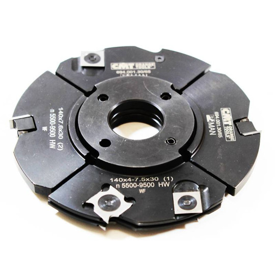 Regulowana głowica do rowkowania