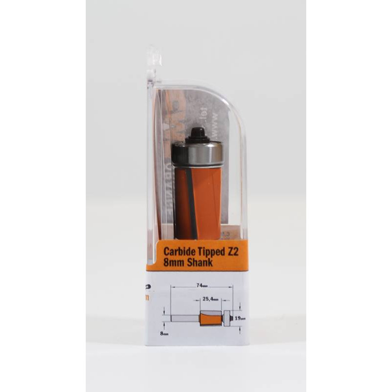 Frez prosty z dolnym łożyskiem