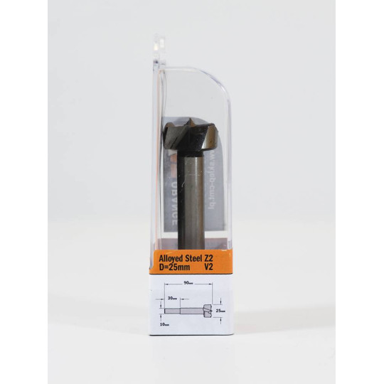 Wiertło puszkowe z cylindrycznym uchwytem