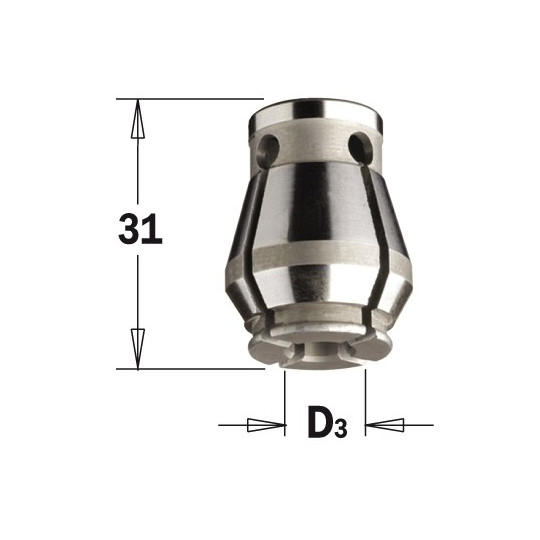 Tuleja do uchwytu 123 Tuleja do uchwytu 123