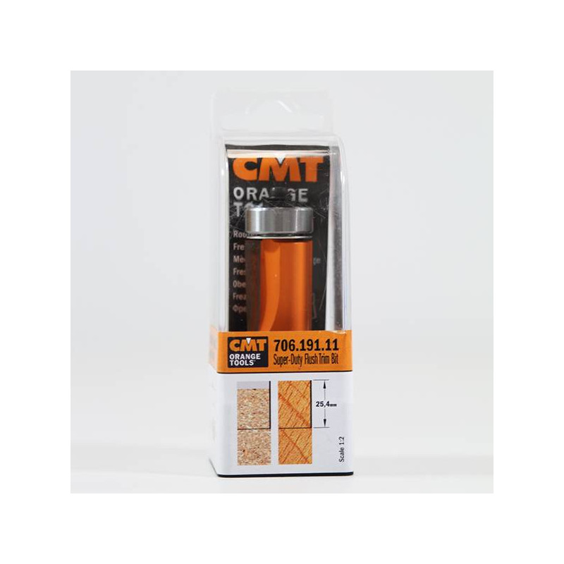 Frez prosty z dolnym łożyskiem